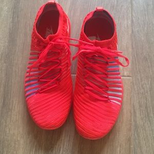 Orange Nike Free Shoes